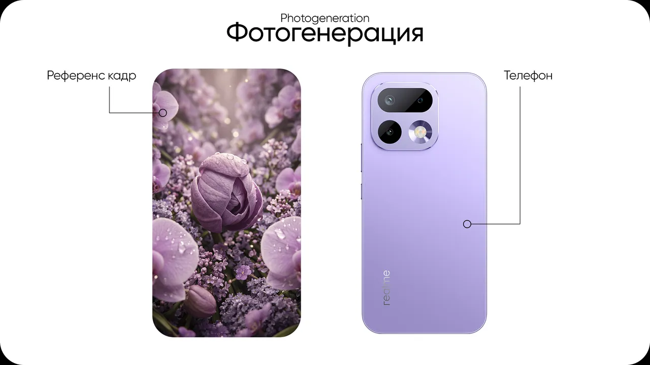 Realme Орхидея