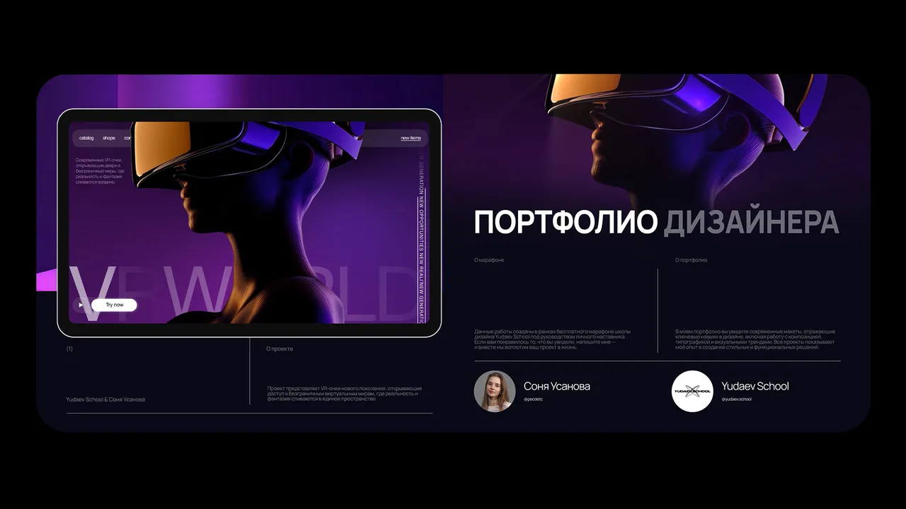 Портфолио дизайнера